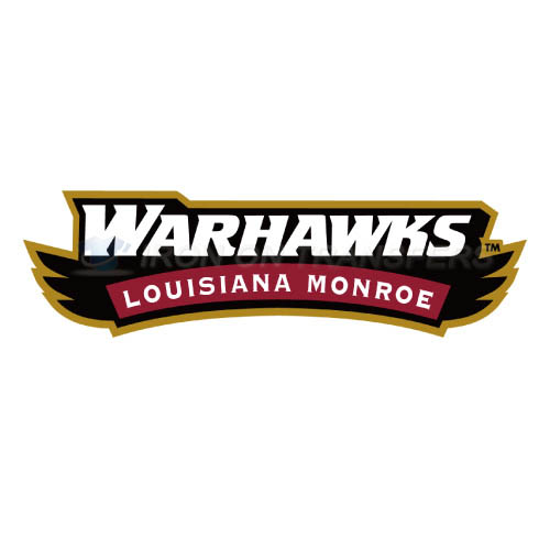 Louisiana Monroe Warhawks Logo T-shirts Iron On Transfers N4818 - Click Image to Close
